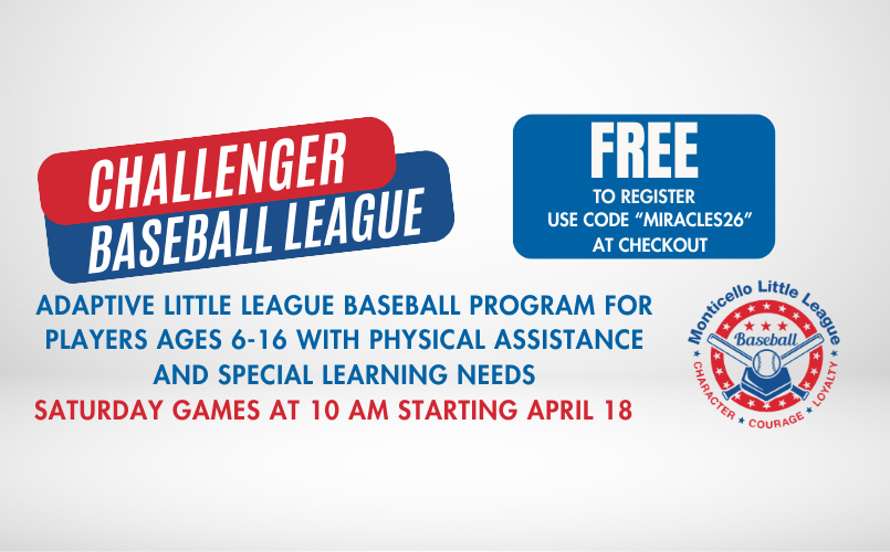 Challengers Registration is Open!